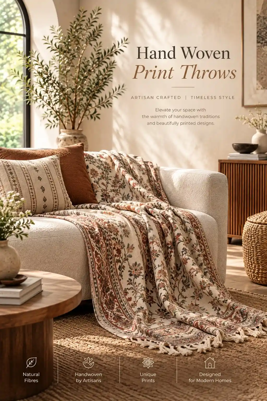 Handcrafted throws